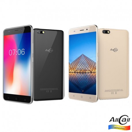 AllCall Madrid 3G, Ecran Curbat 5 5 inch, Android 7, MT6580 Quad Core, 1GB RAM 8GB ROM, OTG, 8 MP, Dual Sim - AllCall Romania